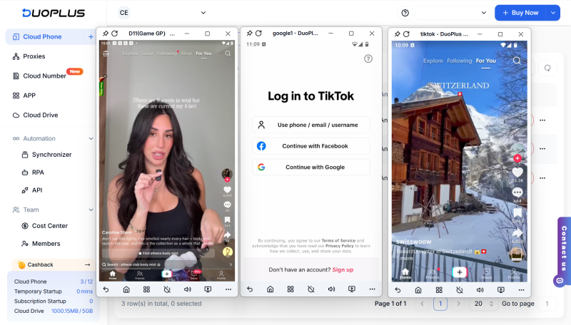 Multiple TikTok Accounts