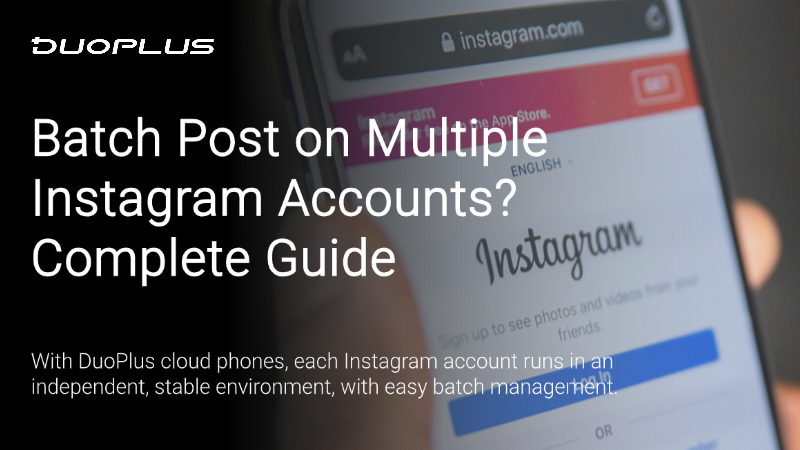 Multiple Helper Post How to Batch Post on Multiple Instagram Accounts: Step-by-Step Guide