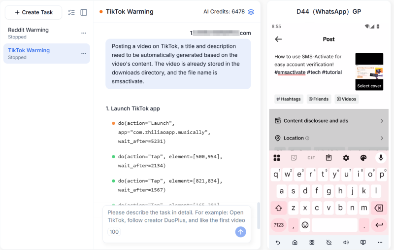 Tự động đăng video TikTok
