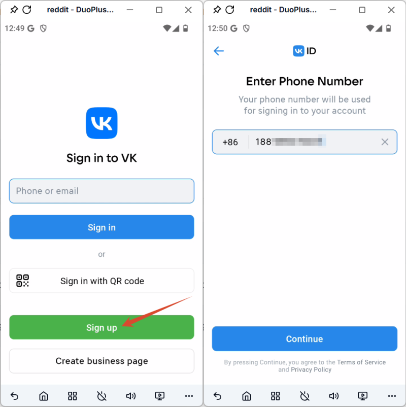Inserir número de telefone