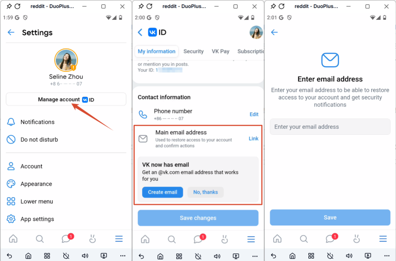 Configuração de Segurança