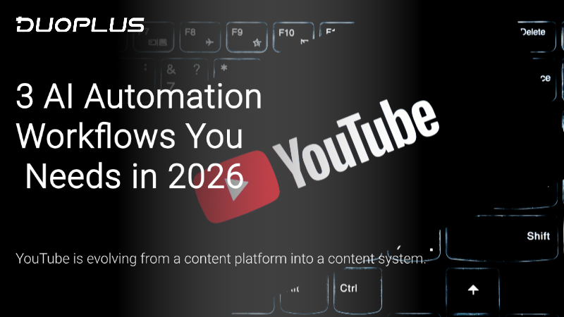 3 AI Automation Workflows Every YouTube Creator Needs in 2026