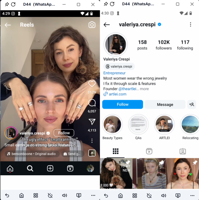 Tài khoản Instagram