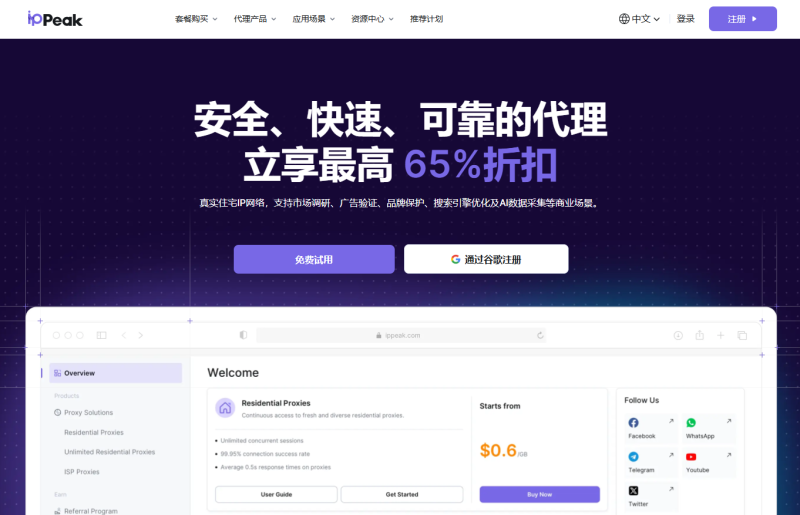 ippeak界面