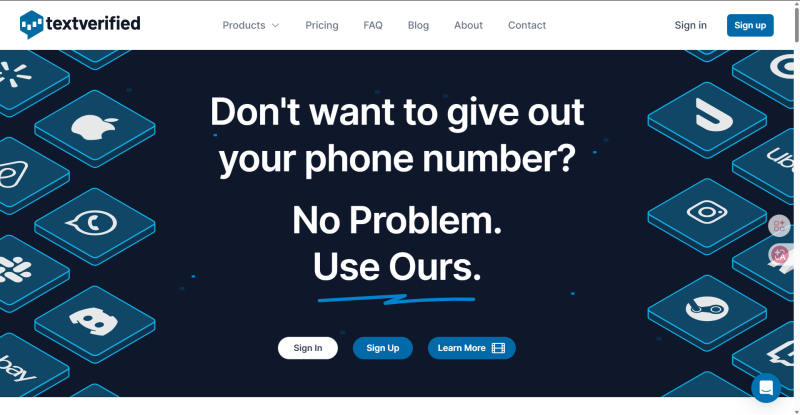 textverified interface