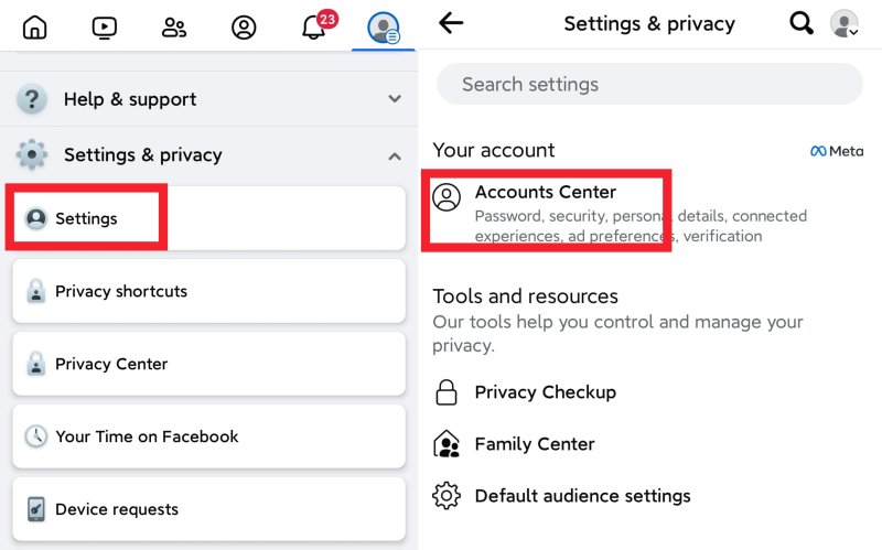 Alterar seu número de telefone do Facebook
