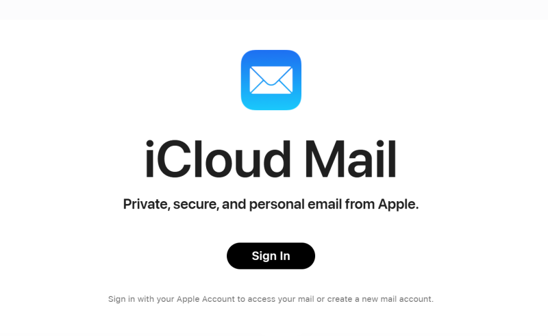 iCloud郵箱官網