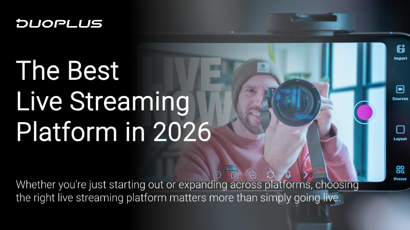 6 Best Live Streaming Platforms in 2026: Which One Is Right for You?