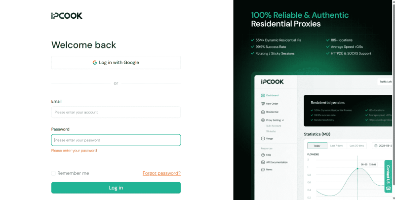 lock in to ipcook