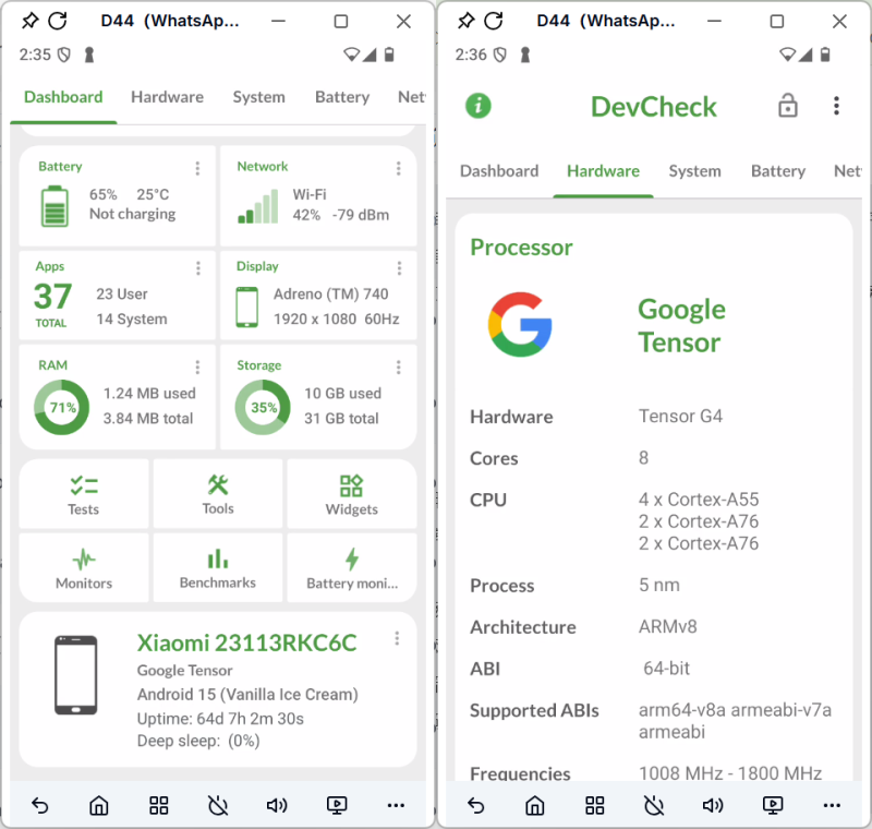 devcheck
