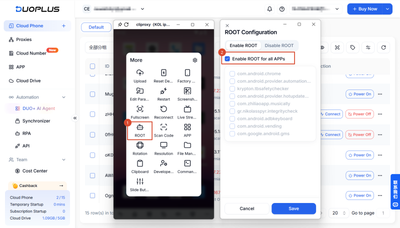DuoPlus Global Root