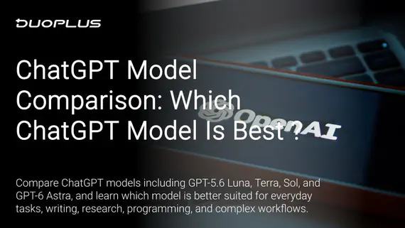ChatGPT Model Comparison: Which ChatGPT Model Is Right for You? ChatGPT Model Comparison: Which ChatGPT Model Is Right for You?