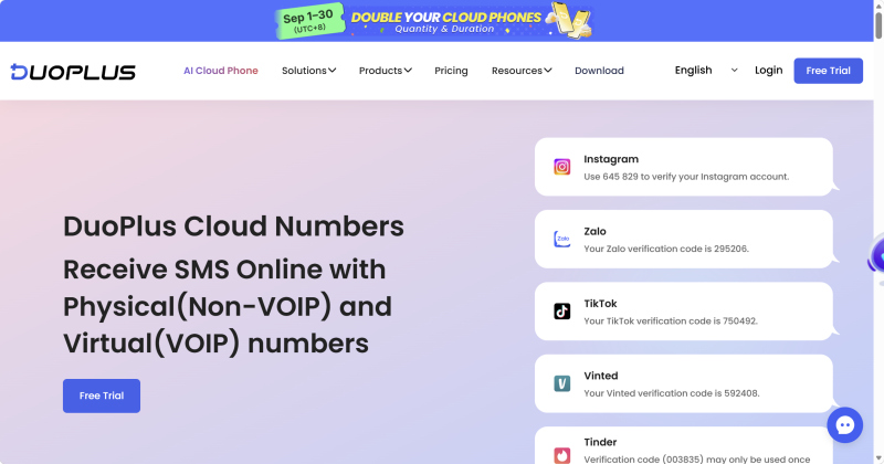 Cloud Number