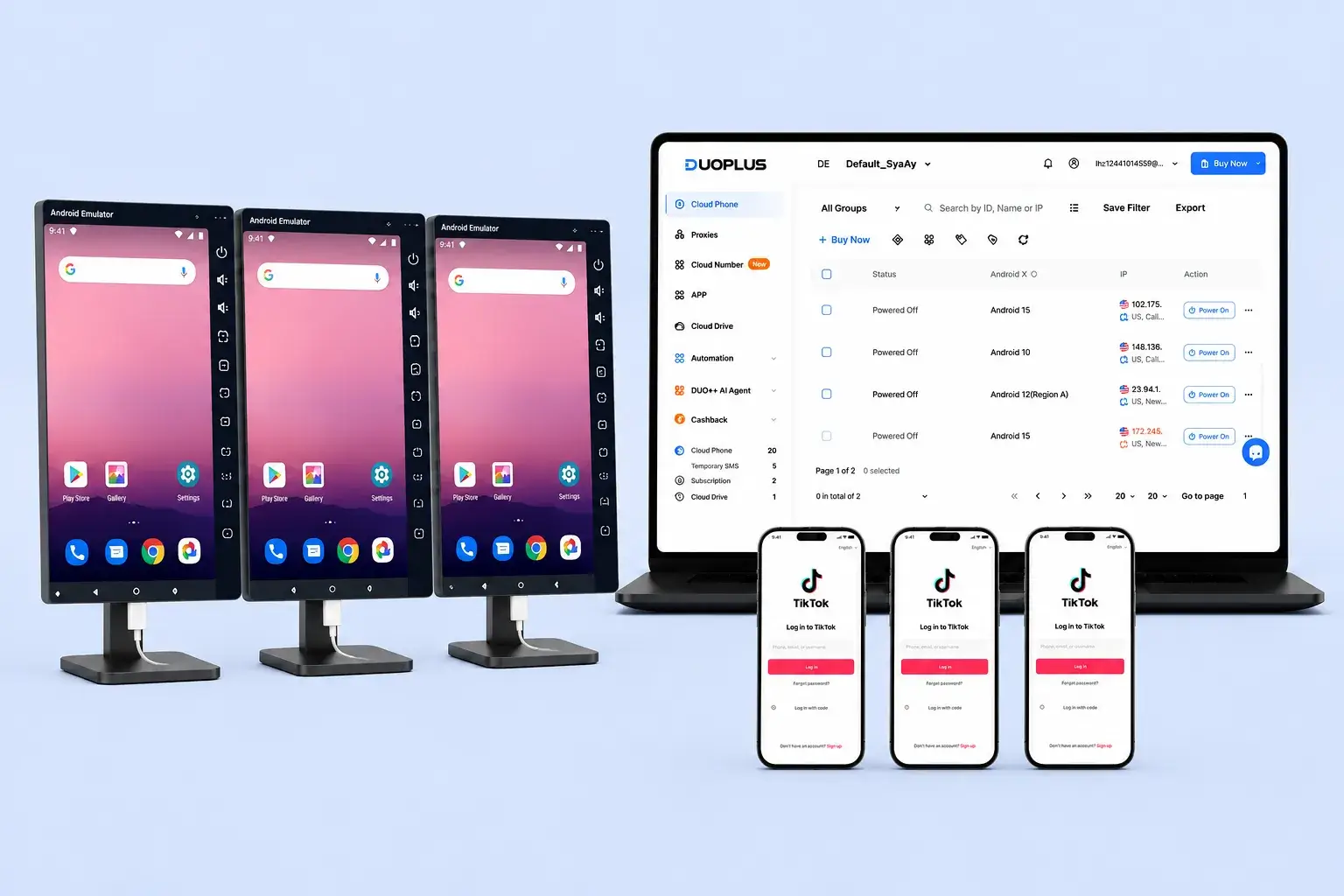 Как выбрать альтернативу Android-эмулятору? Облачный телефон DuoPlus vs. Android-эмулятор