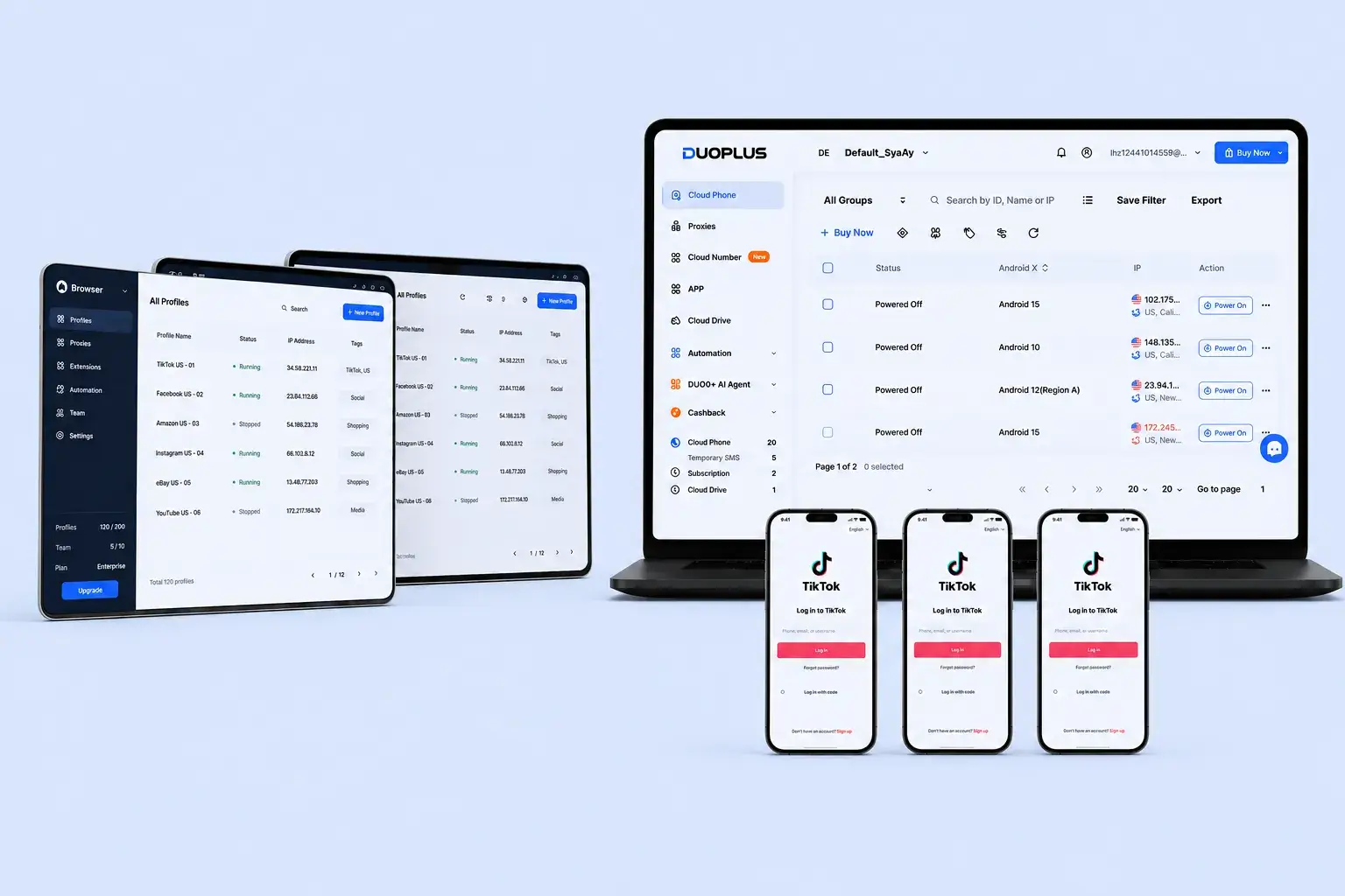 Cloud Phone или Antidetect Browser: что лучше? Сравнение DuoPlus для работы с несколькими аккаунтами